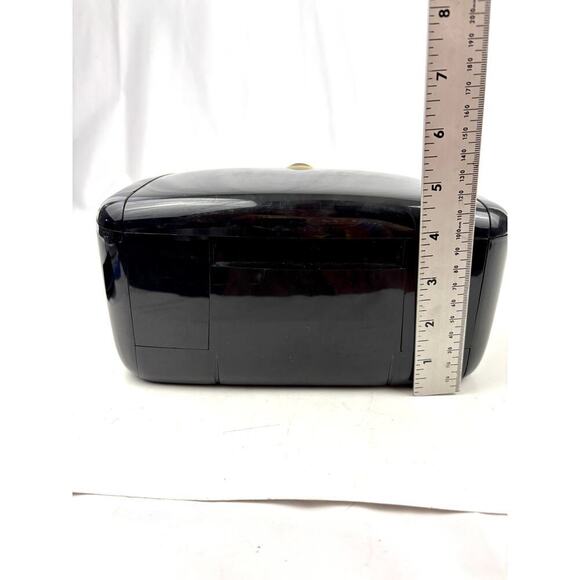 Vintage 1980s The Jewel Kit Expandable Fold-Out Jewelry Box Black USA Made - Picture 9 of 16